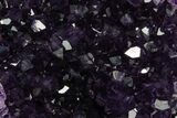 Dark Purple Amethyst Crystal Cluster - Artigas, Uruguay #152158-1